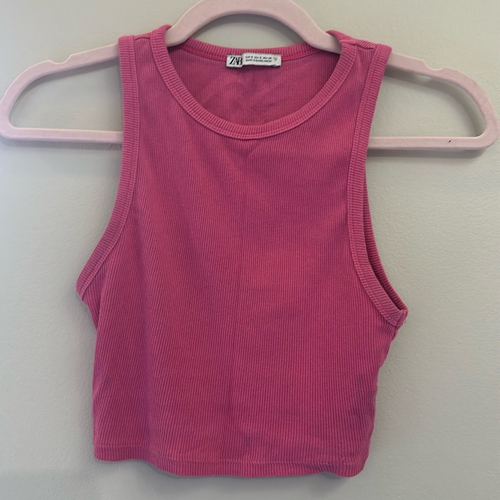 Pink Zara tank